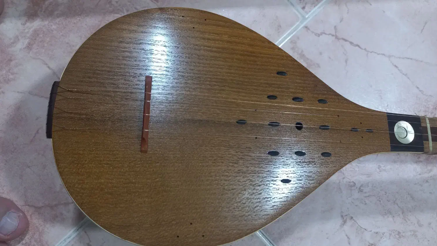 سه تار حرفه ای استاد بهنام کریمی|سازهای سنتی|همدان, |دیوار