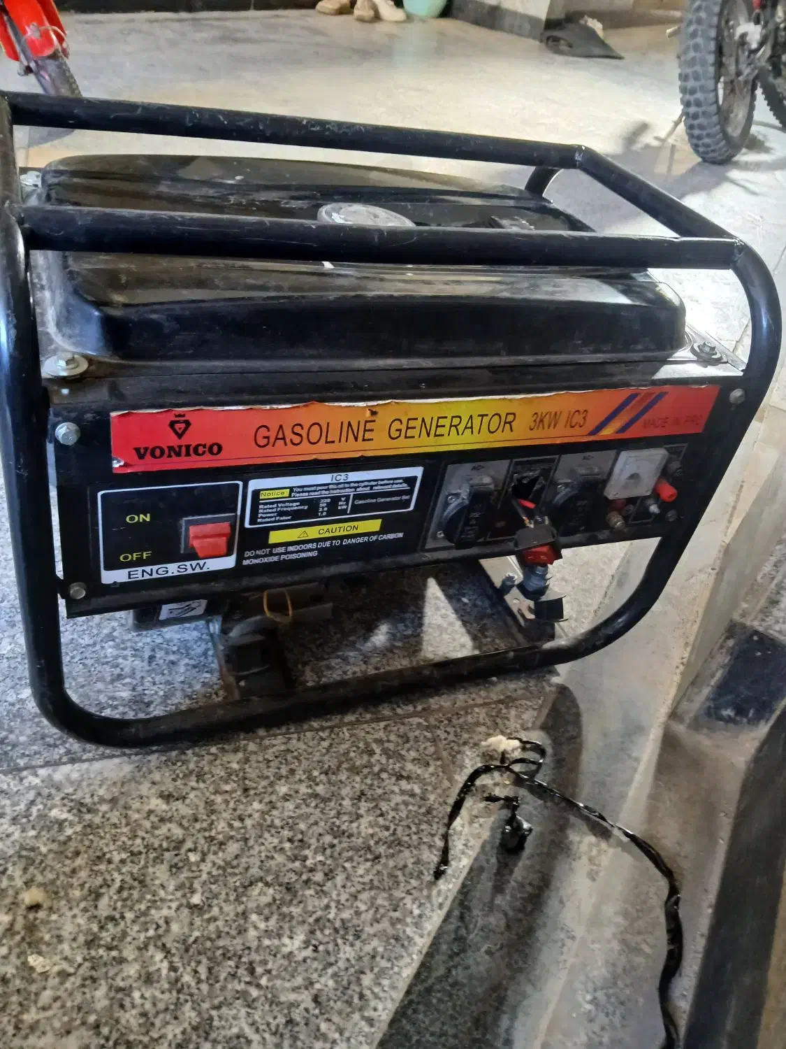 موتور برق ۳ کیلو وات تمام مس در حد نو|ماشینآلات صنعتی|گالیکش, |دیوار