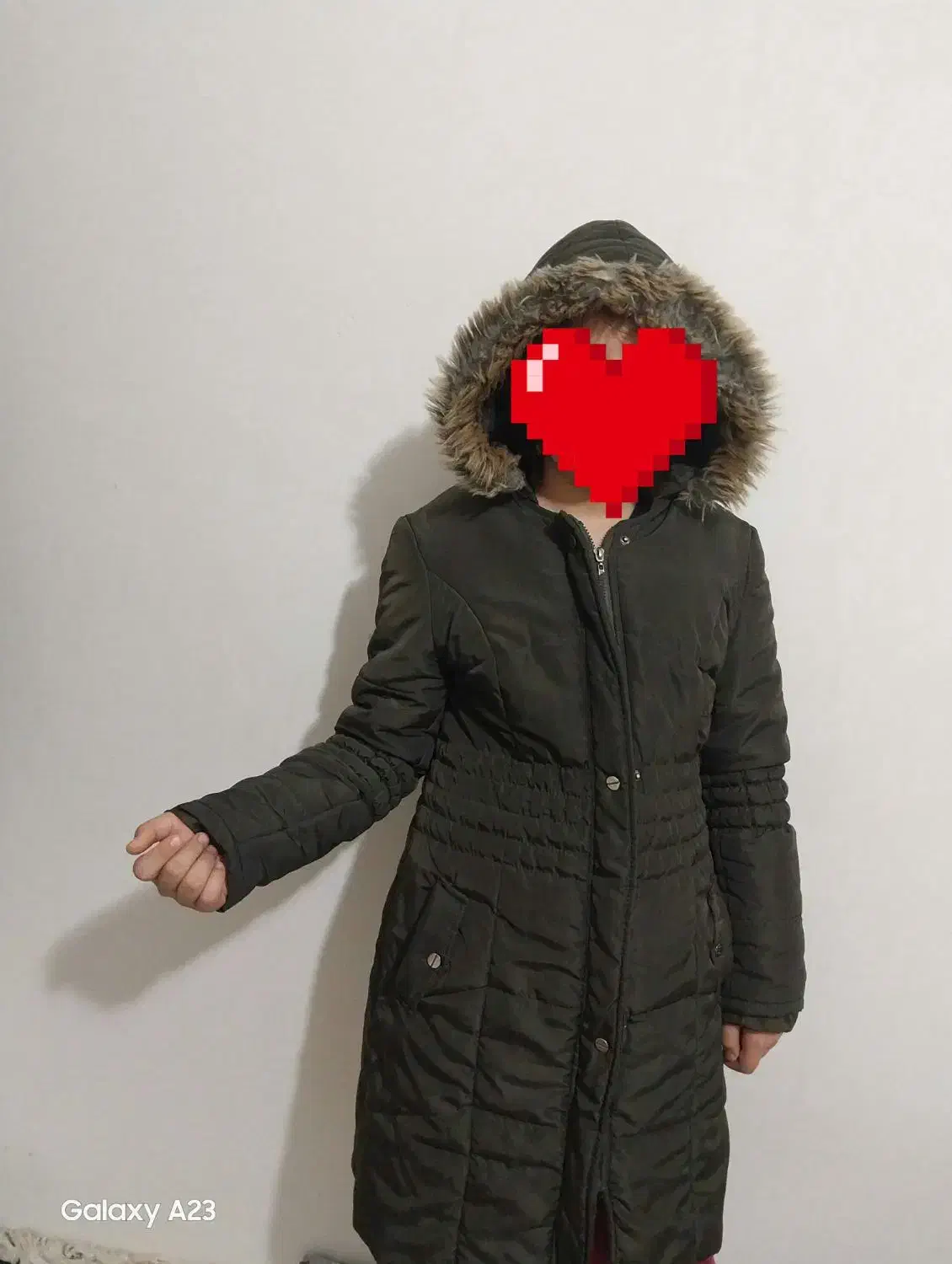 کاپشن دخترانه در حد نو|کفش و لباس بچه|مراغه, |دیوار