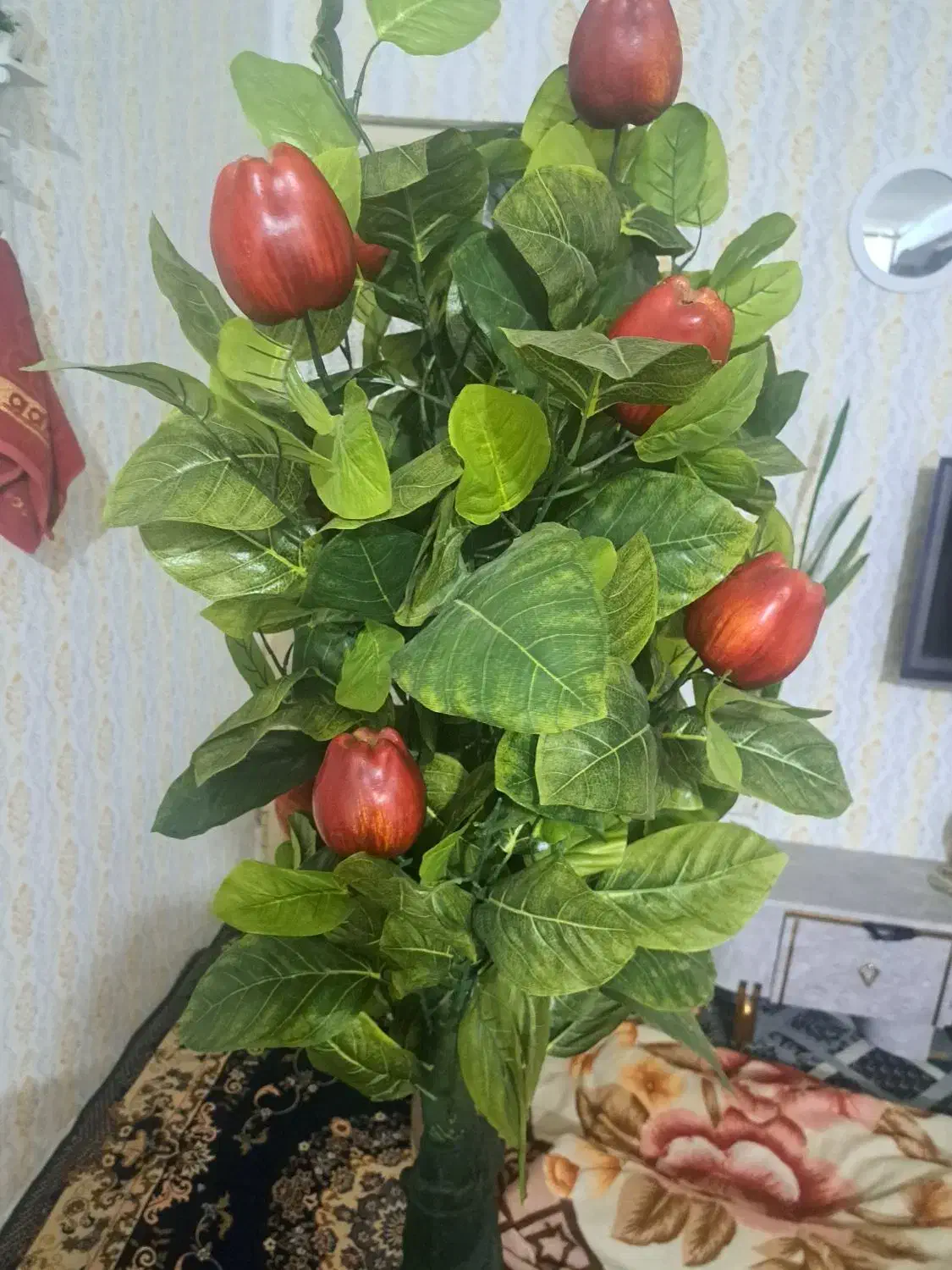 درخت سیب مصنویی|گل مصنوعی|دورود, |دیوار