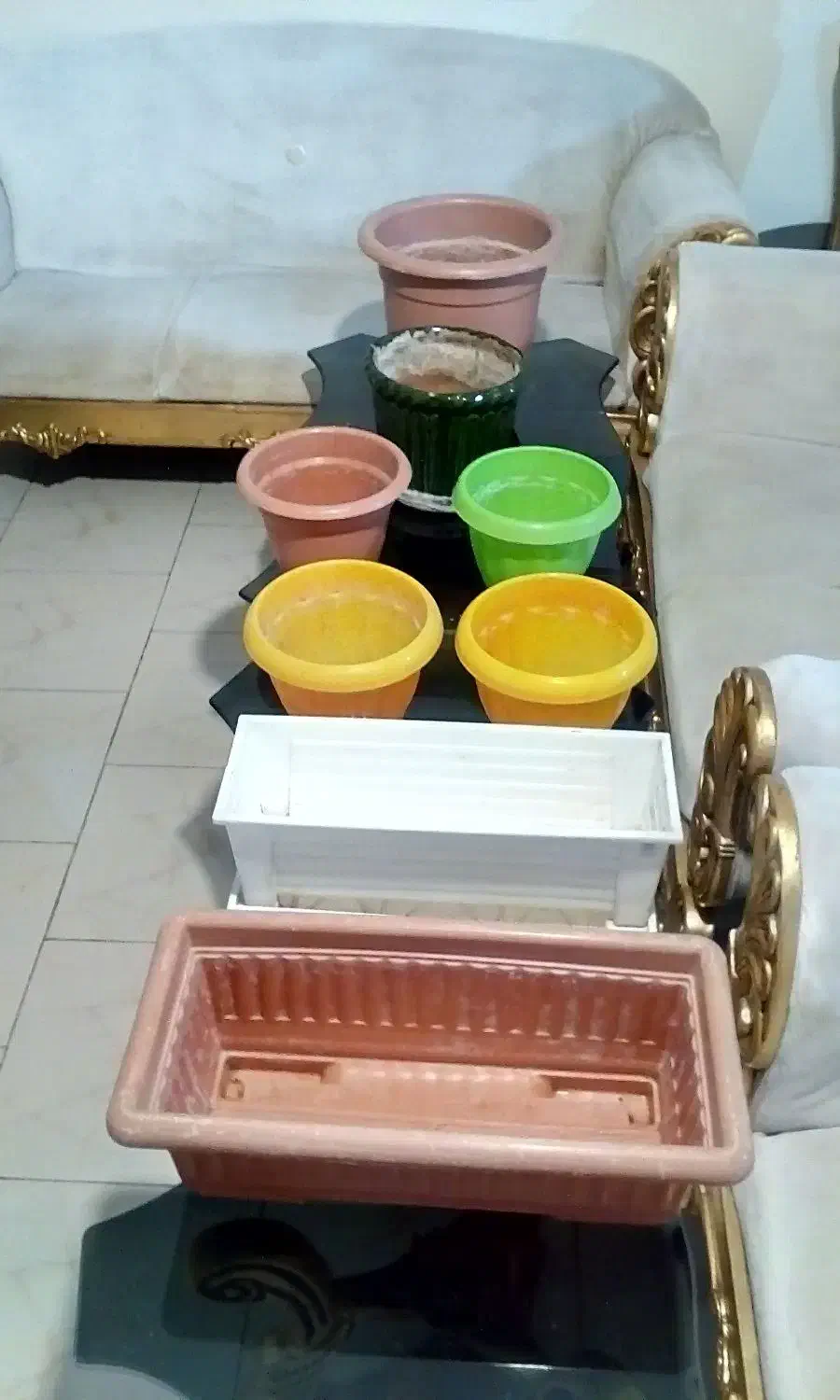 ۱۶ عدد گلدان بزرگ و متوسط|صنایع دستی و سایر لوازم تزئینی|تهران, هفده شهریور|دیوار