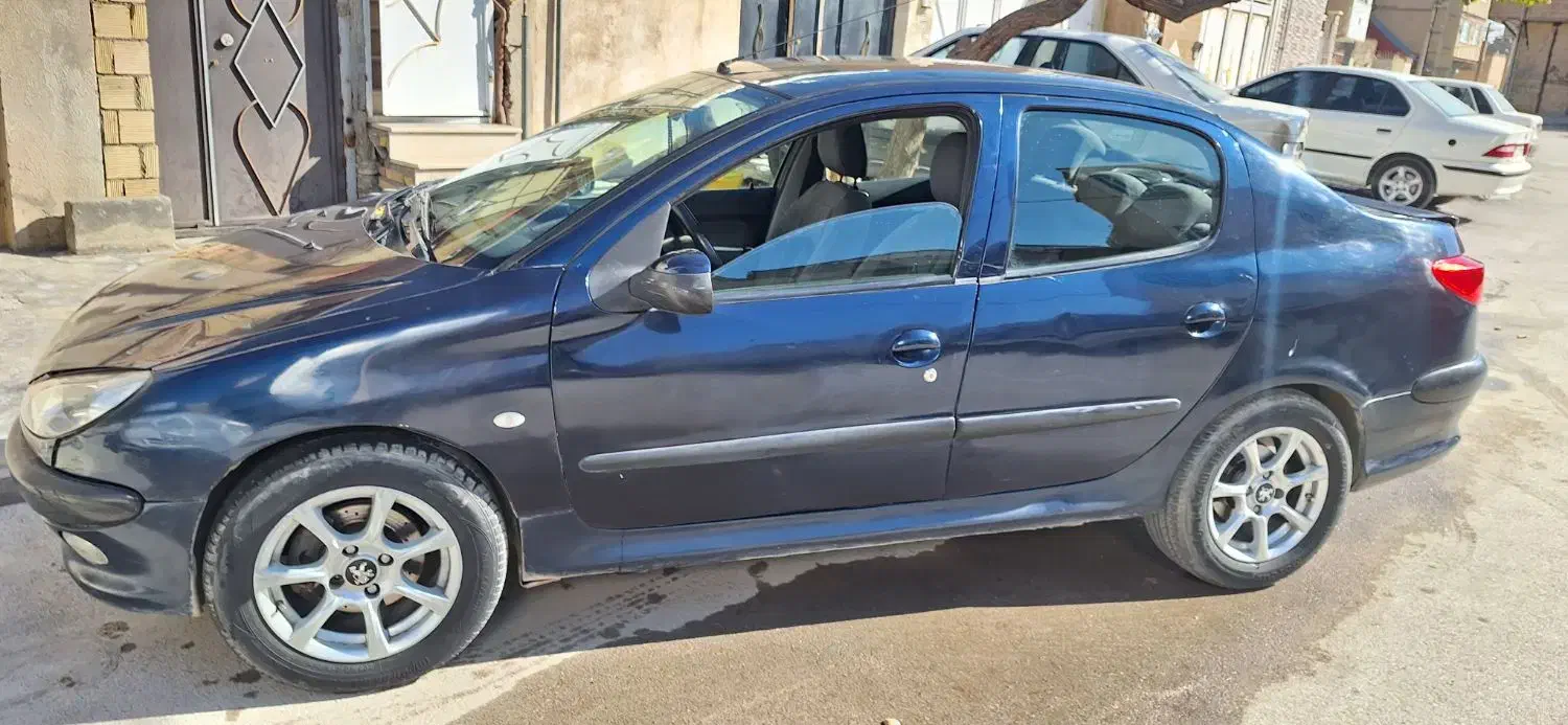 ۲۰۶ اس دی مدل ۸۶|خودرو سواری و وانت|کرمانشاه, |دیوار