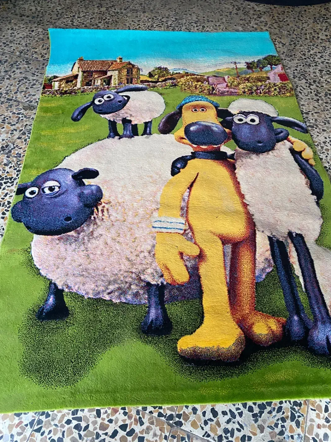 فرش کودک|فرش|آستانه اشرفیه, |دیوار