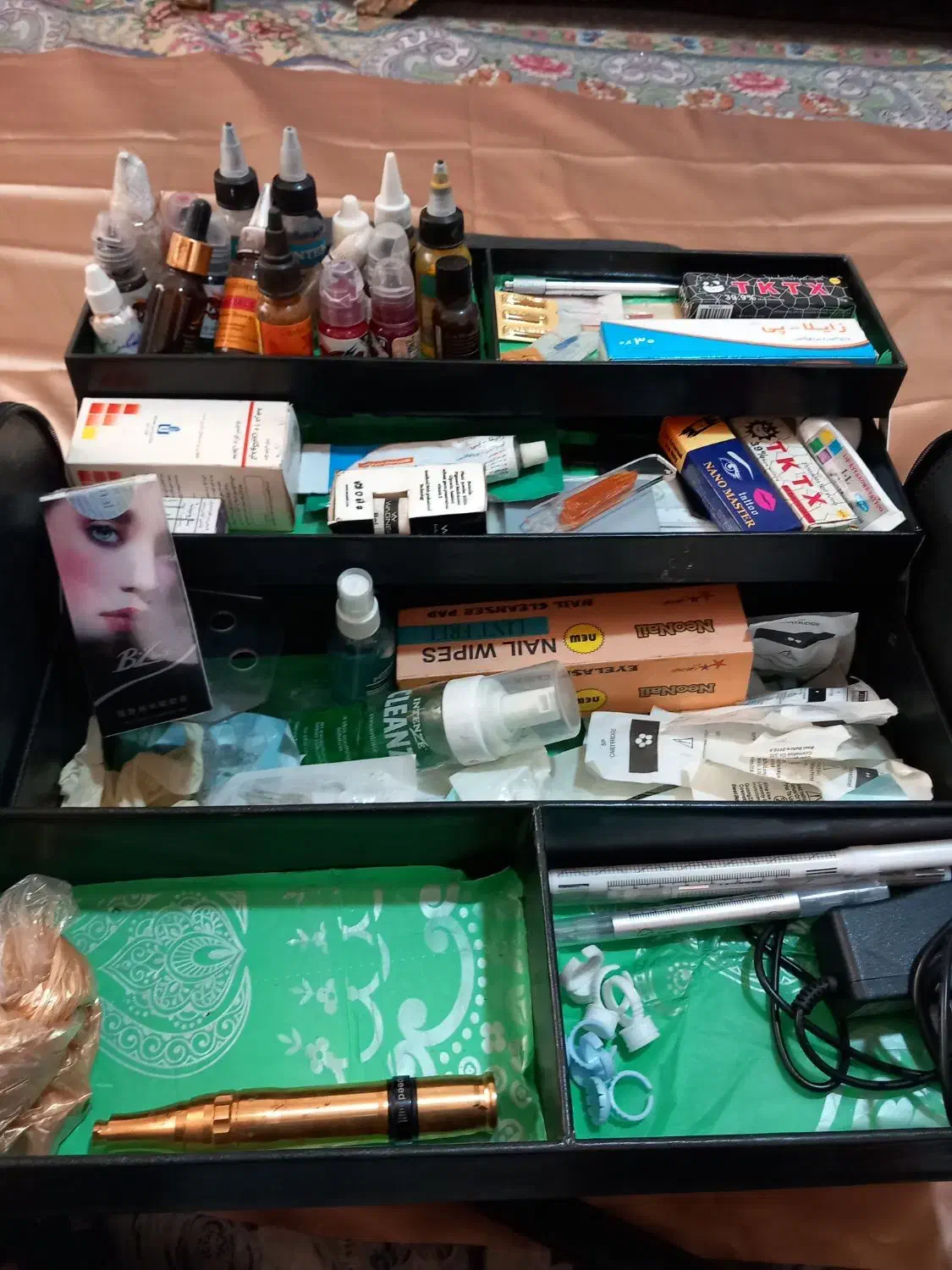 فروش لوازم تتو صورت|آرایشی، بهداشتی، درمانی|اسلامشهر, مسکن مهر اسلاشهر (شهرک امام خمینی)|دیوار