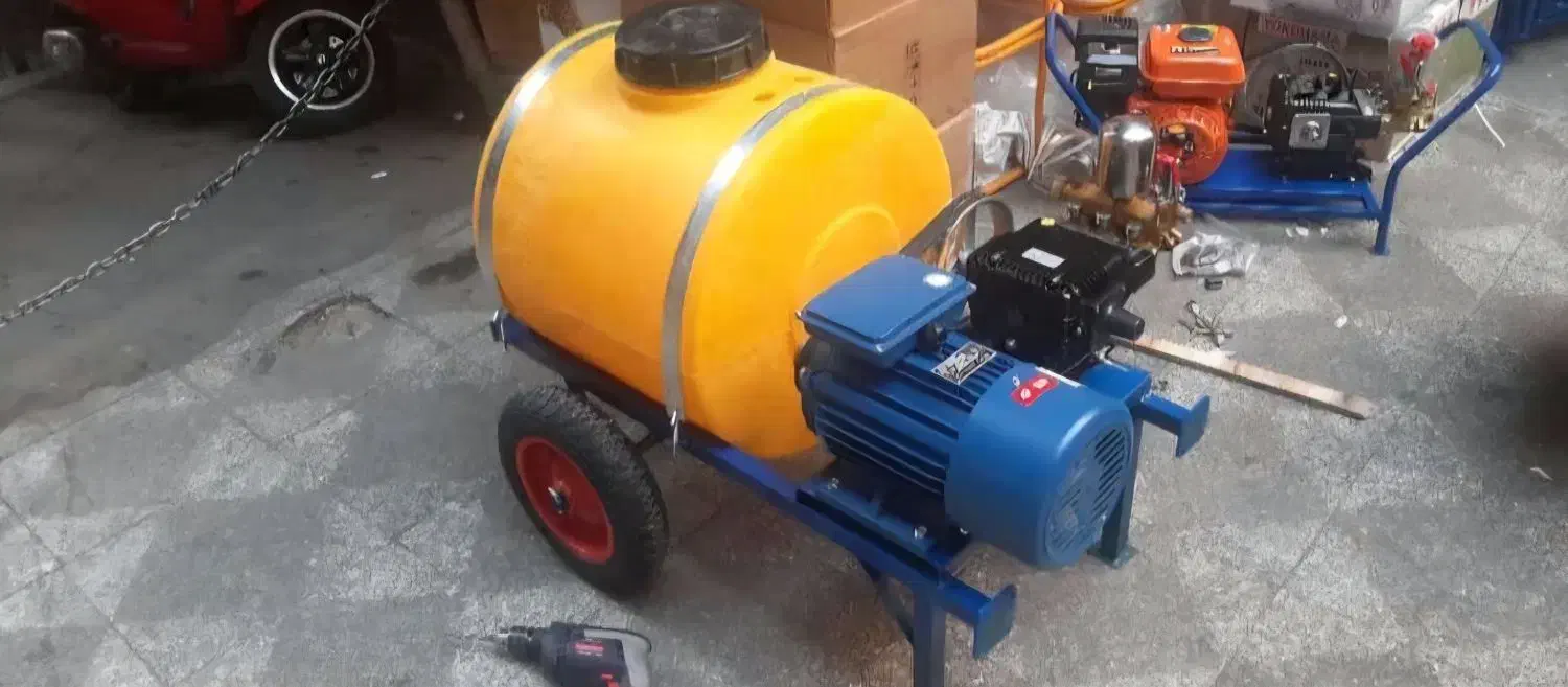 سمپاش فرغونی زنبه ای راتو 7 اسب با پمپ سنگاپوری|ماشینآلات صنعتی|تهران, شهید رجایی|دیوار