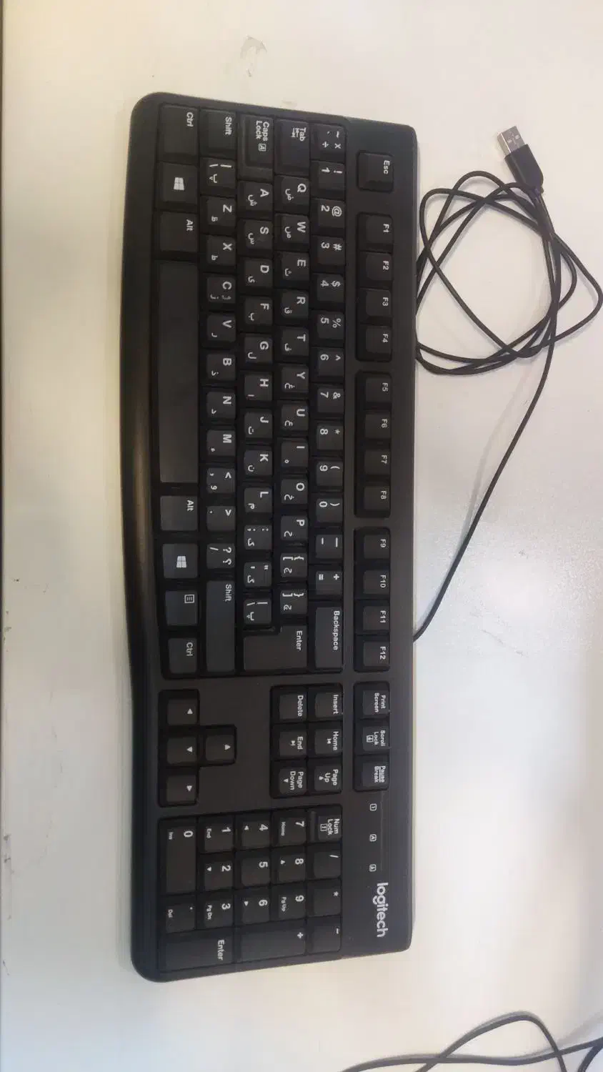 کیبورد لاجیتک mk120|قطعات و لوازم جانبی رایانه|شیراز, شهرک گلستان|دیوار