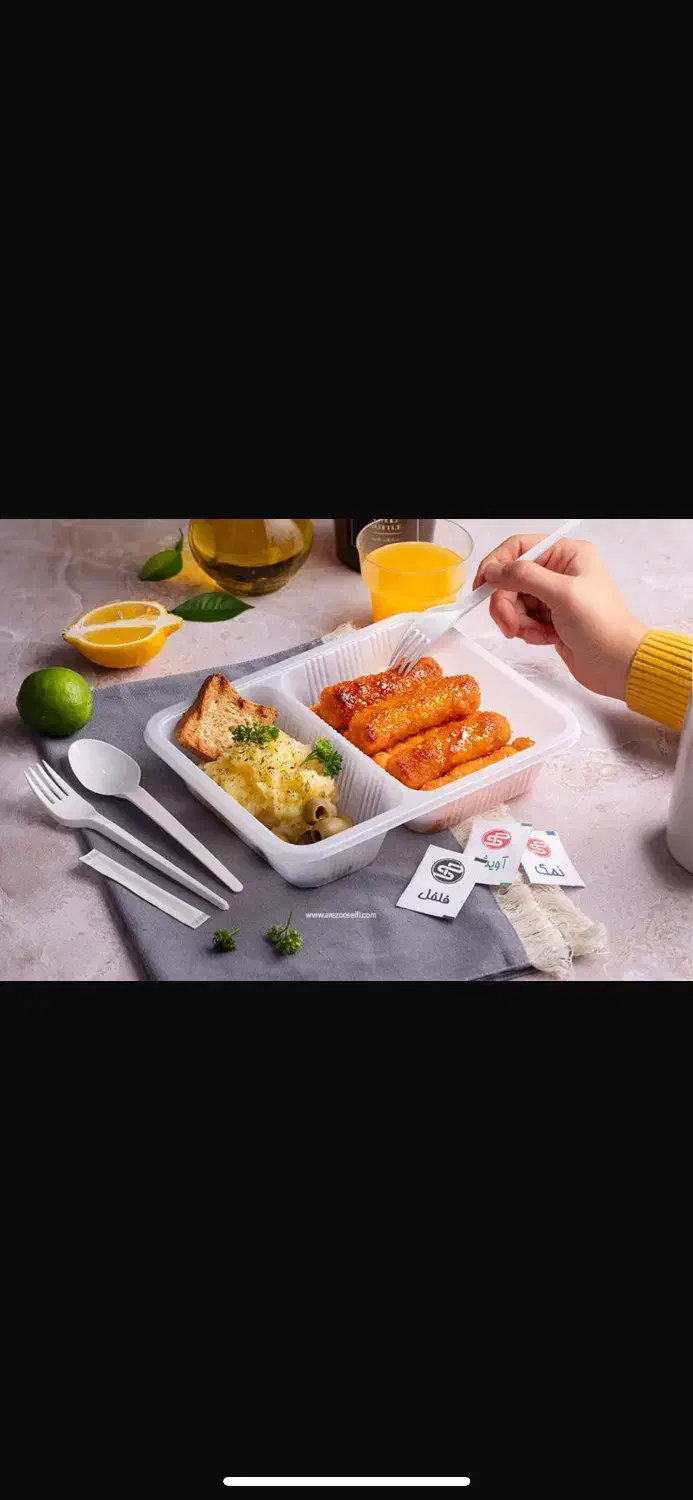 ظروف یکبار مصرف|ظروف نگهدارنده، پلاستیکی، یک‌بارمصرف|شیراز, شهرک ایثار|دیوار