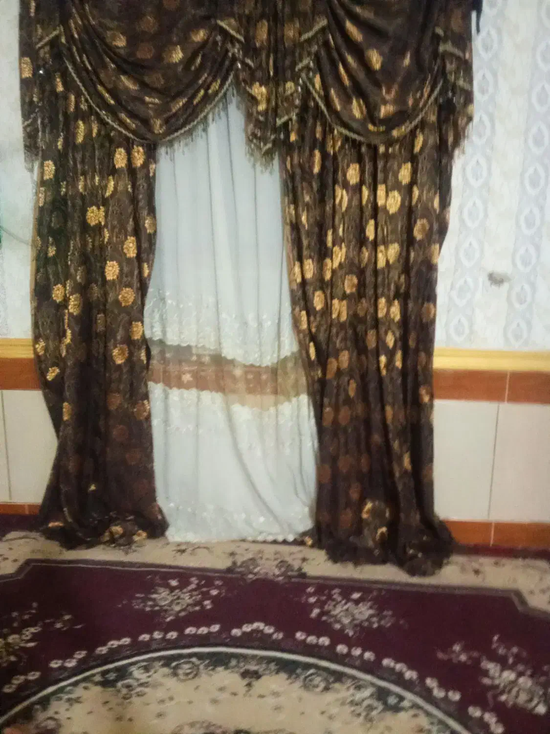 پرد|پرده، رانر، رومیزی|اندیکا, |دیوار