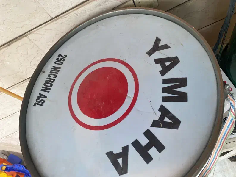 طبل یاماها ۲۵۰ و استوانه آیی|درام و پرکاشن|اهواز, شهرک برق|دیوار