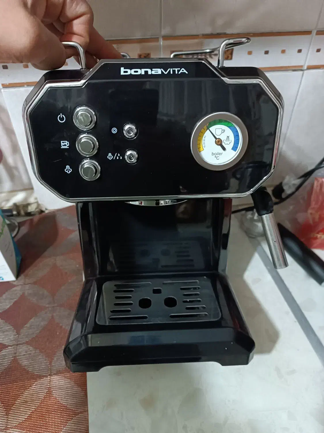 اسپرسو ساز بنوویتامدل ۴۰۴۰ پمپ ایتالیا|سماور، چای‌ساز، قهوه‌ساز|ری, سیزده آبان|دیوار