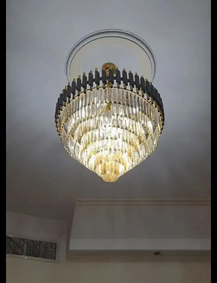 لوستر کریستالی|لوستر و چراغ آویز|تهران, علم و صنعت|دیوار