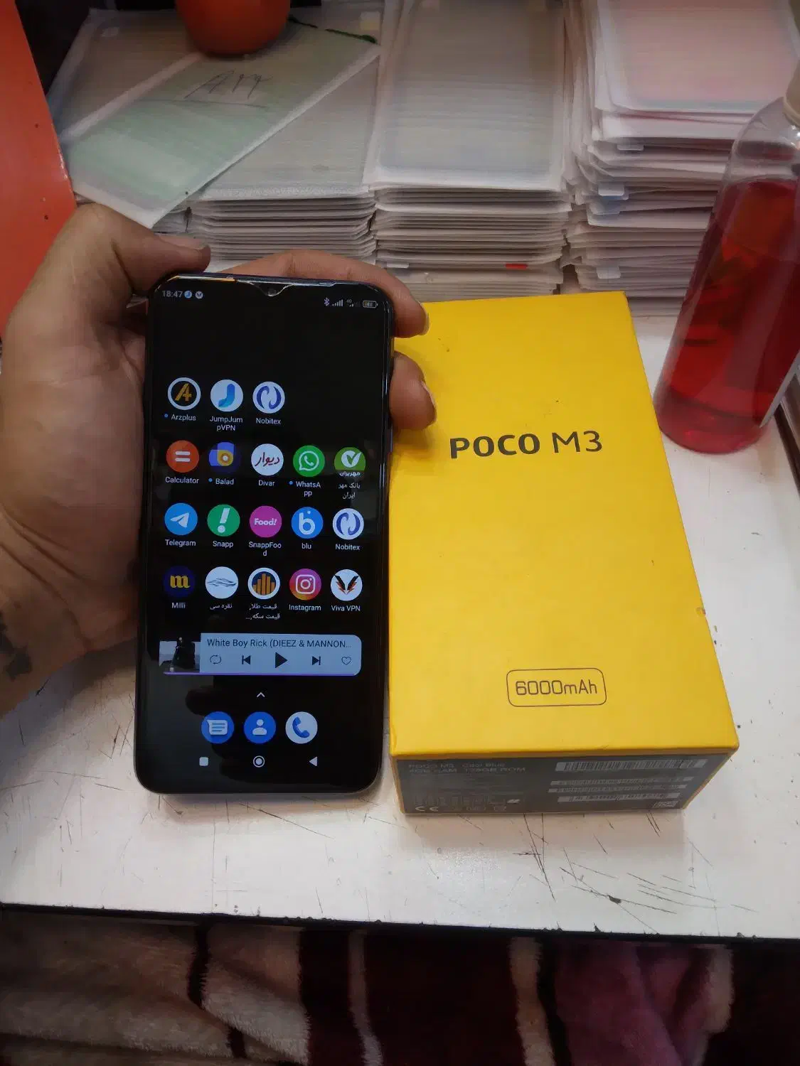 پوکو m3 پلمپ|موبایل|قزوین, |دیوار