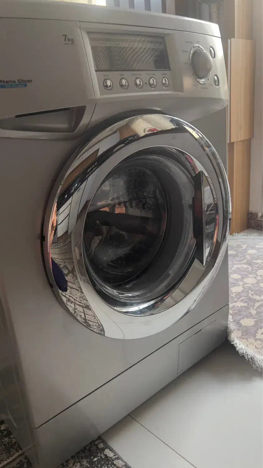 ماشین لباسشویی 7 کیلویی|ماشین لباسشویی و خشککن لباس|رشت, معلم|دیوار