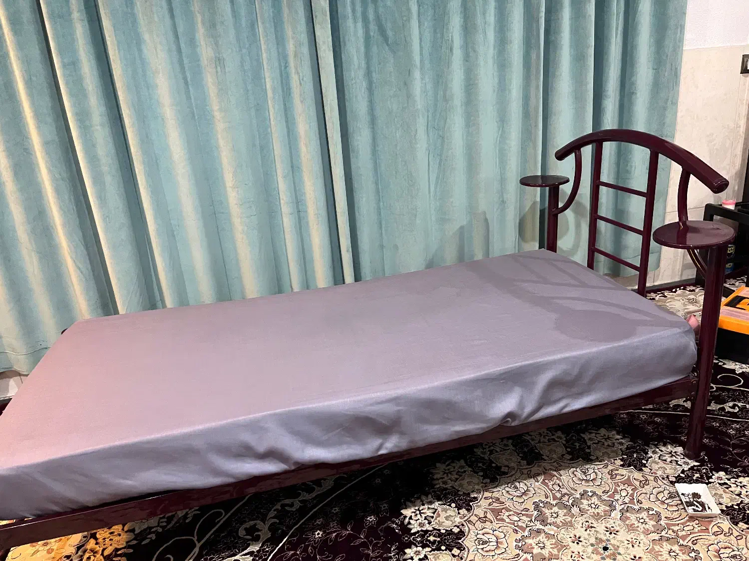 تخت یک نفره با تشک به قیمت|تخت و سرویس خواب|قائمشهر, |دیوار