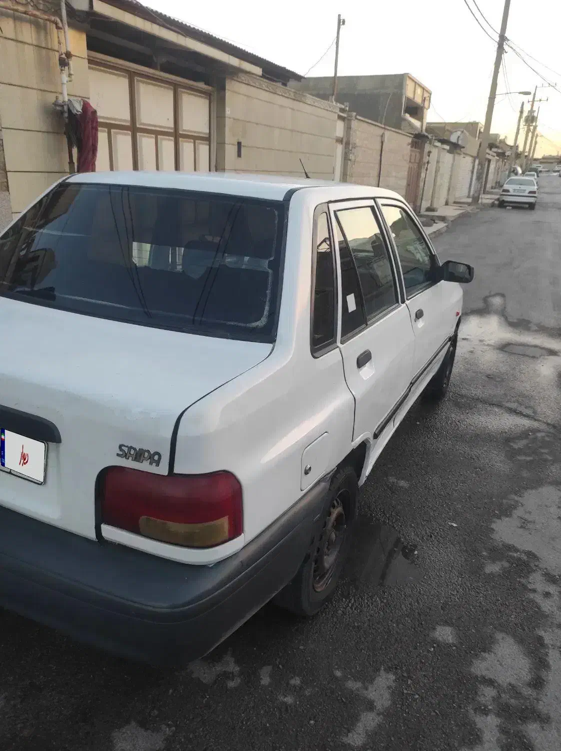 پراید سفید 89 دوگانه فابریک شاسی پلمپ|خودرو سواری و وانت|اهواز, کوی رمضان|دیوار