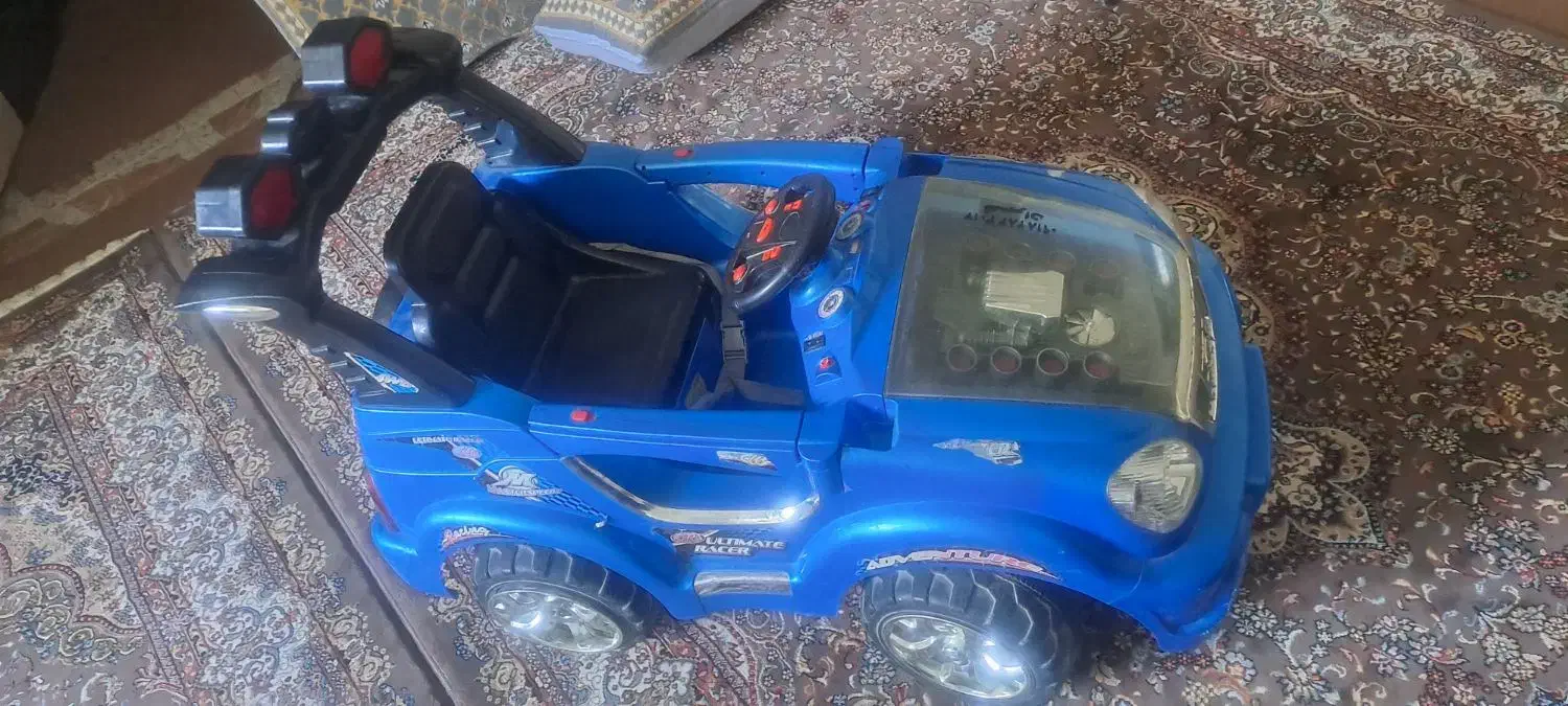 ماشین شارژی تحمل وزن ۲۰ کیلو|اسباب‌بازی بچه|مریوان, |دیوار