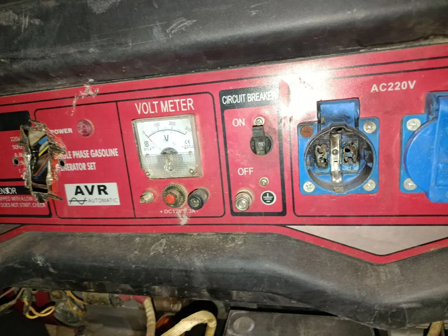 موتور برق کارکرده ۸۵۰۰زباد کار نکرده استارتی|ابزارآلات|نیشابور, شهید جعفری|دیوار