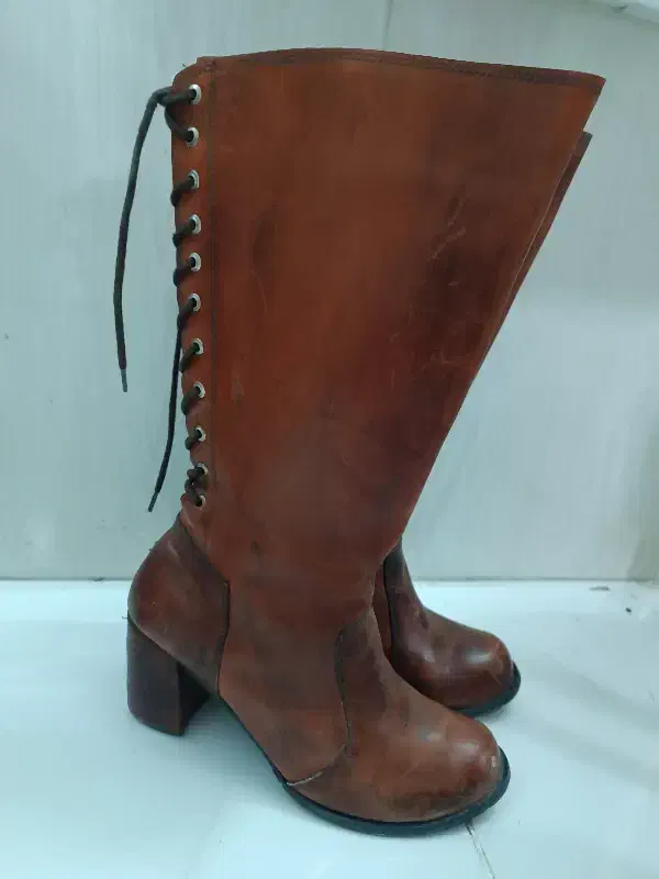 چکمه چرم طبیعی|کیف، کفش، کمربند|نیشابور, فرح بخش|دیوار