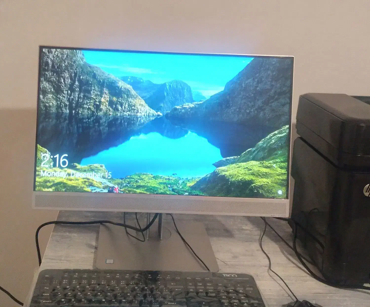 کامپیوتر ال این وان hp قدرتمند|رایانه رومیزی|کنگاور, |دیوار