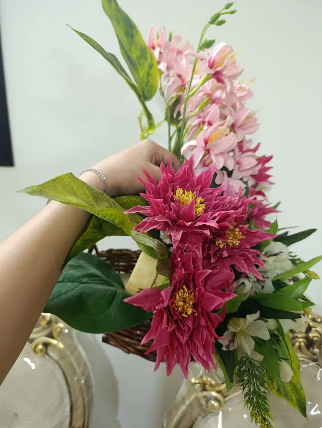 چند مدل گل مصنوعی|گل مصنوعی|نظرآباد, نظرآباد|دیوار