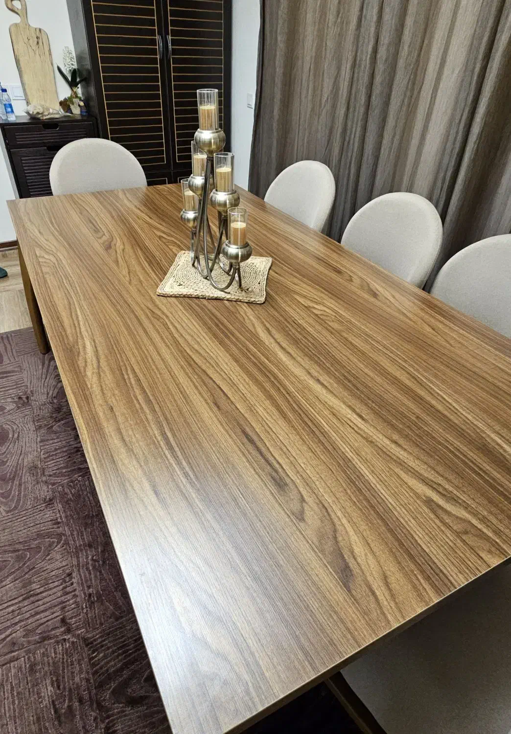 میز نهارخوری 8،10 نفره( فقط میز)|میز و صندلی غذاخوری|رامسر, |دیوار