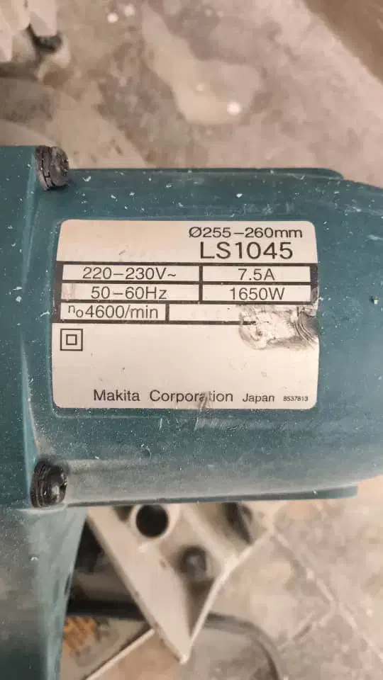 اره فارسی بر  ماکیتا ژاپن اصل  LS 1045|ابزارآلات|شیراز, سینما سعدی|دیوار