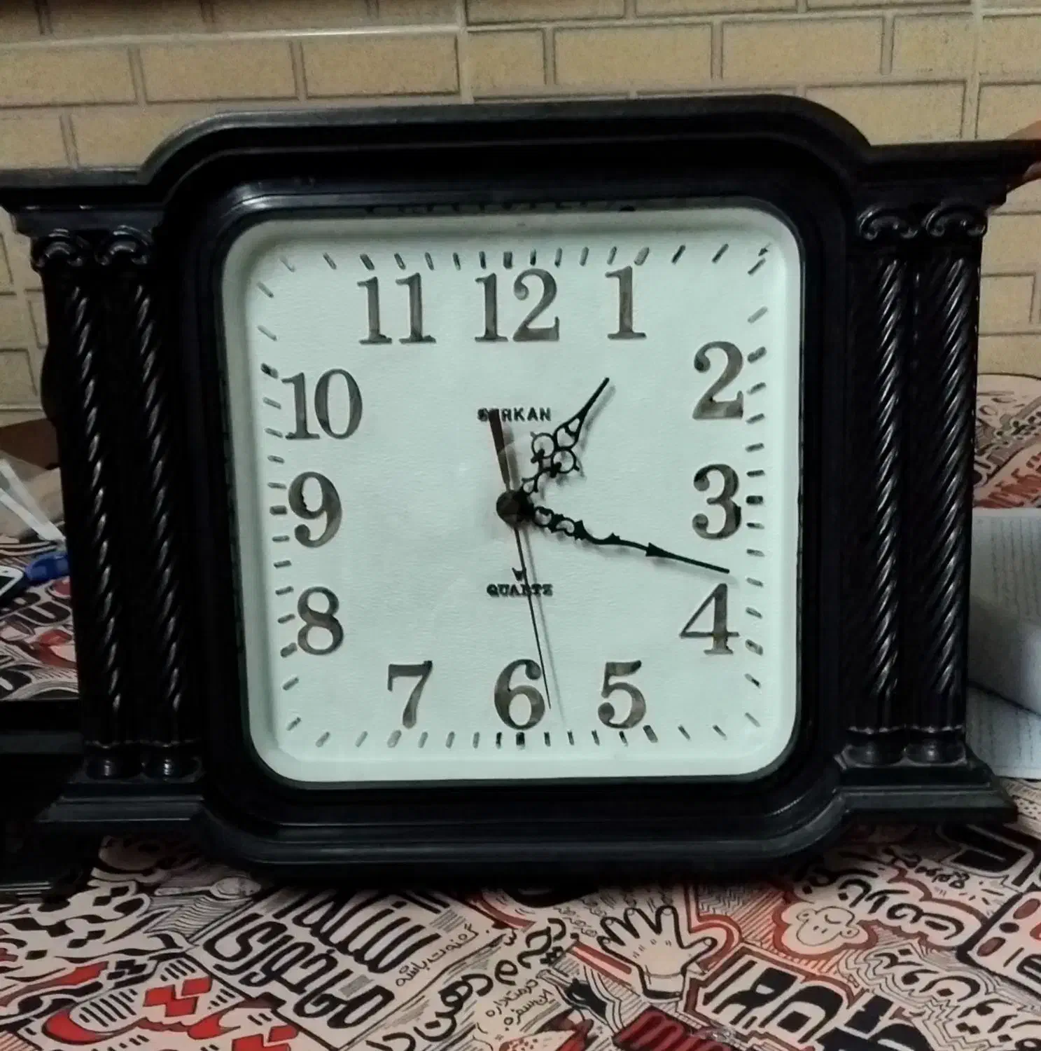 ساعت|ساعت دیواری و تزئینی|قم, شهدا|دیوار