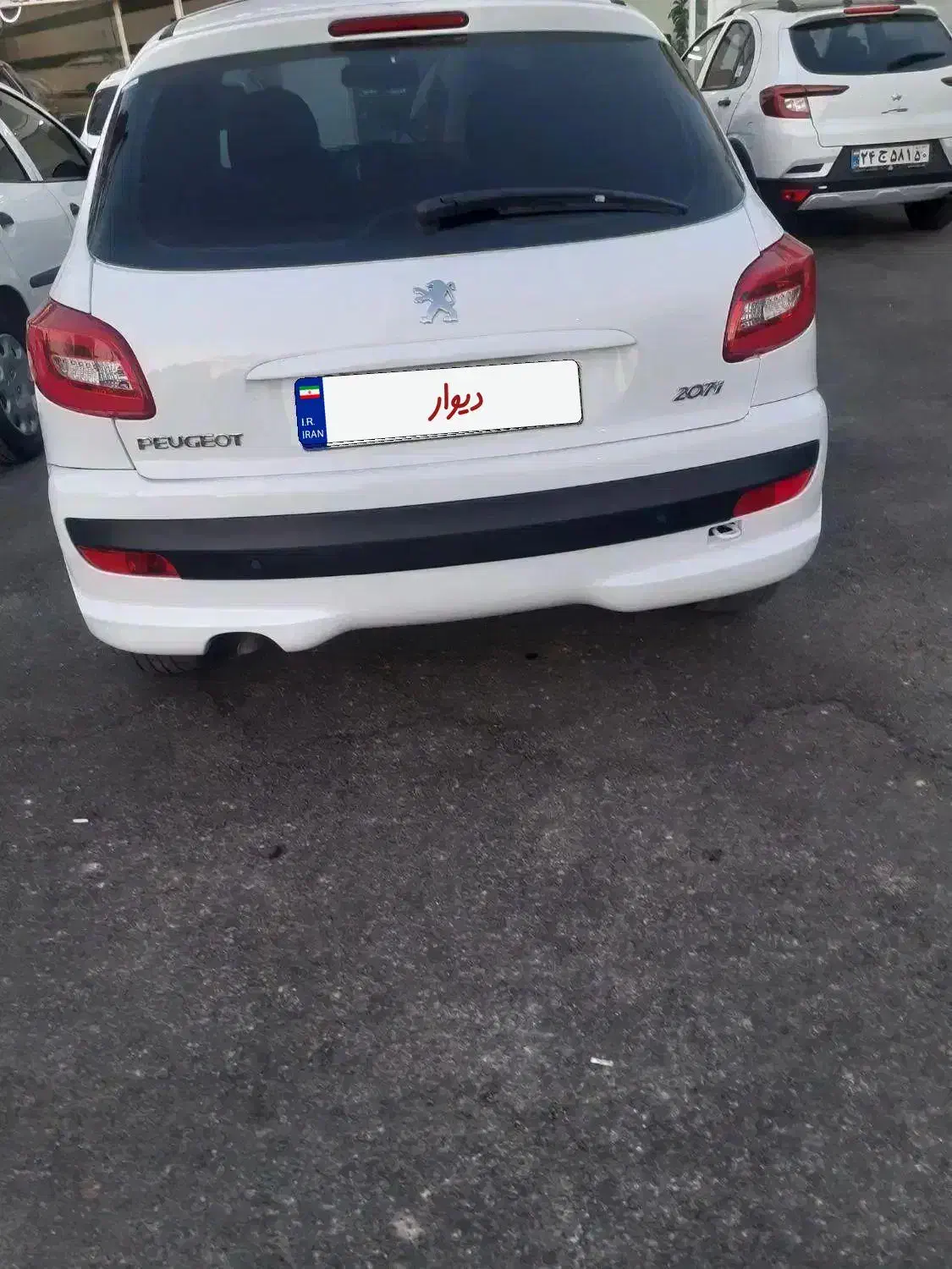 ۲۰۷ مدل۱۴۰۳ درحدصفر ارتقا سفید کارانتی فعال|خودرو سواری و وانت|مشگین شهر, |دیوار