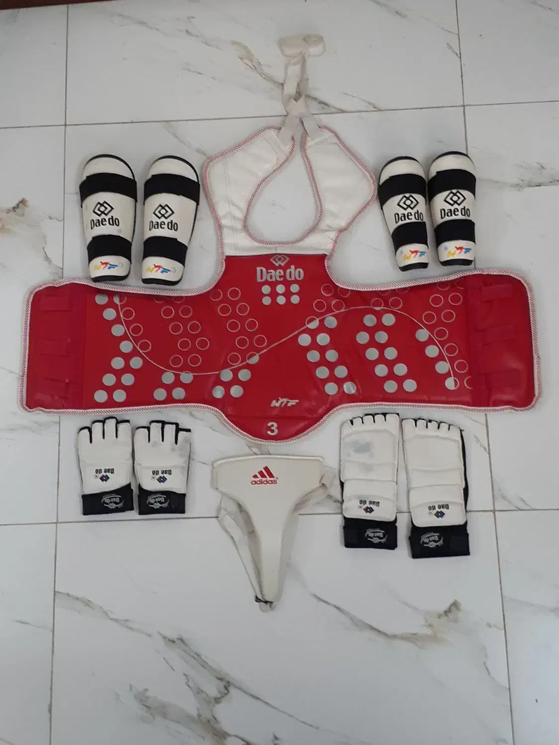 وسایل تکواندو کاملا نو|تجهیزات ورزشی|ری, منصوریه منگل|دیوار