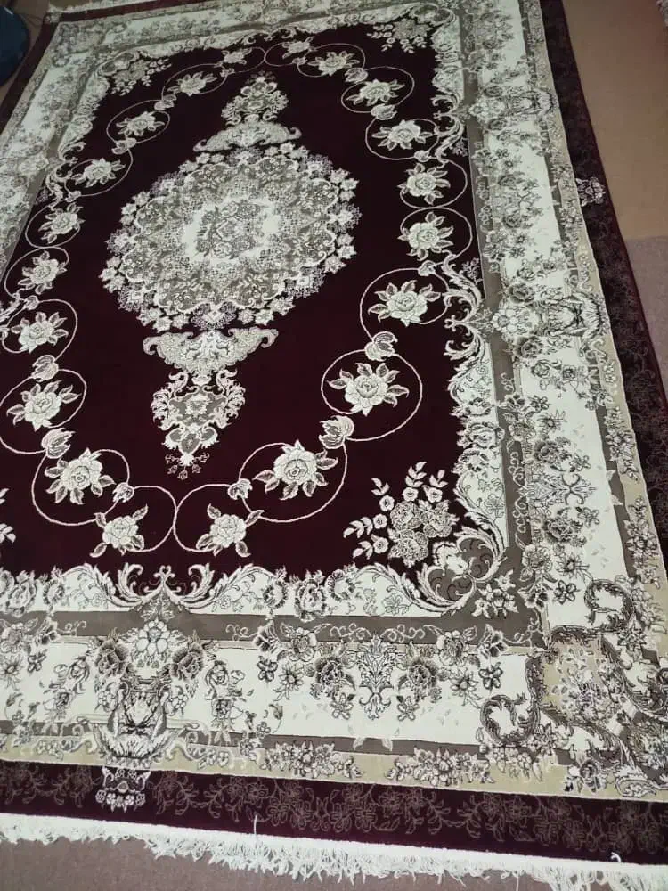 فرش ماشینی ۹متری درحد نو|فرش|رشت, لاکان|دیوار