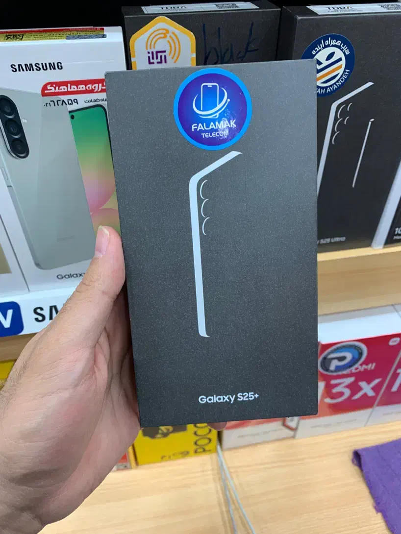 سامسونگ s25 plus+ 256GB 12GB آکبند باگارانتی شرکتی|موبایل|تهران, شیخ هادی|دیوار