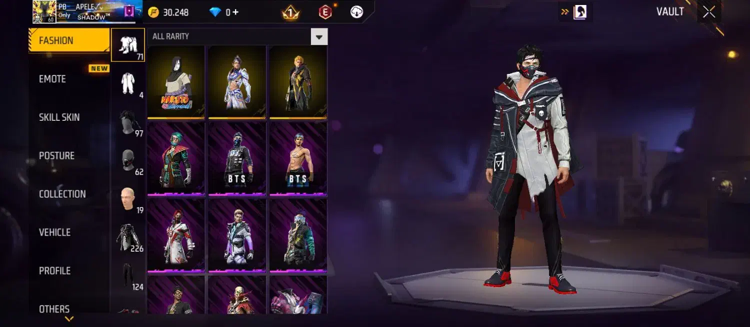 اکانت فری فایر|کنسول، بازی ویدئویی و آنلاین|ایذه, |دیوار