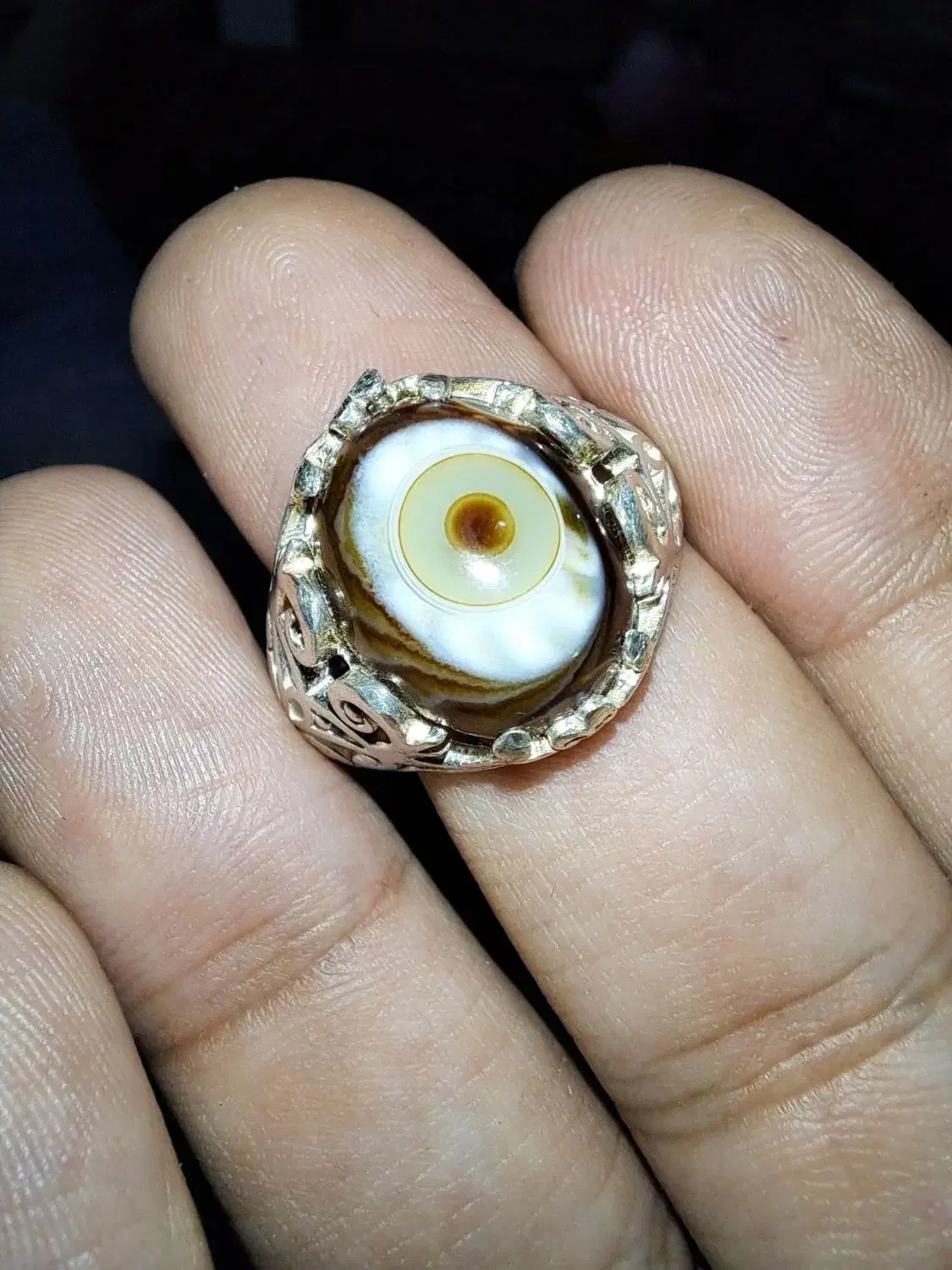 انگشتر سلیمانی تک چشم|جواهرات|اهواز, پردیس|دیوار