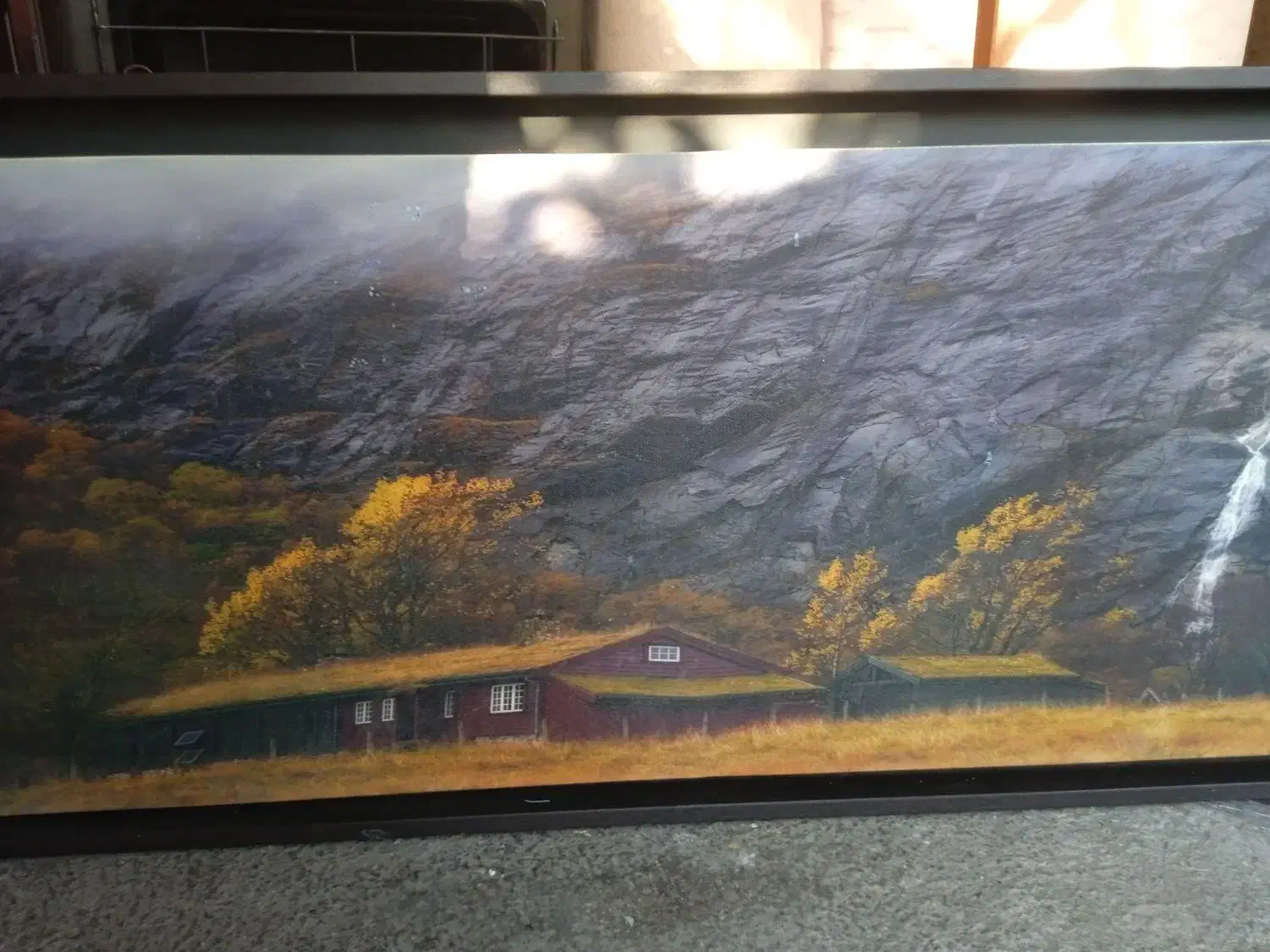 تابلوی نقاشی شده،لامپ دار|تابلو، نقاشی، عکس|نوشهر, |دیوار