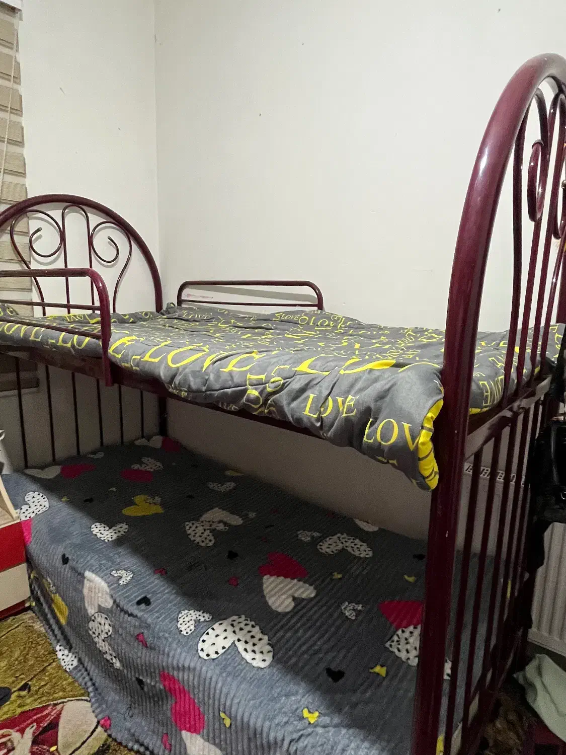 تخت دو طبقه بزرگسال|تخت و سرویس خواب|بهارستان, |دیوار