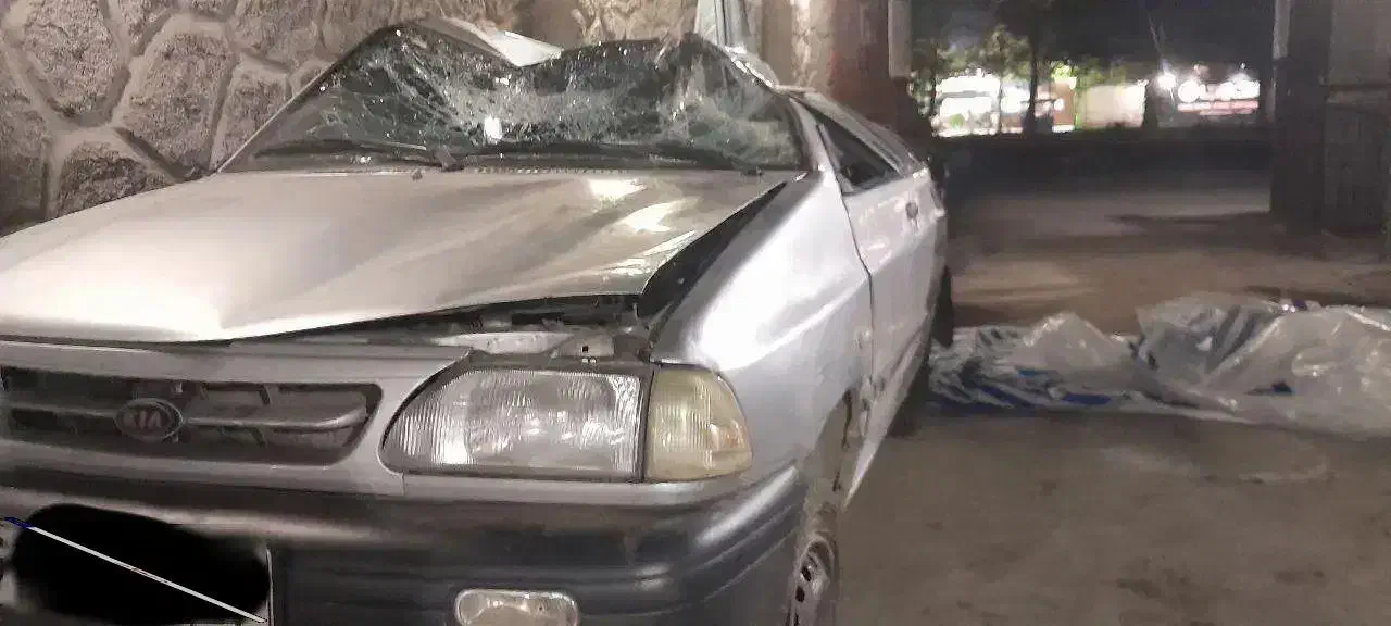 پراید صبا تصادفی 87|خودرو سواری و وانت|لنگرود, |دیوار