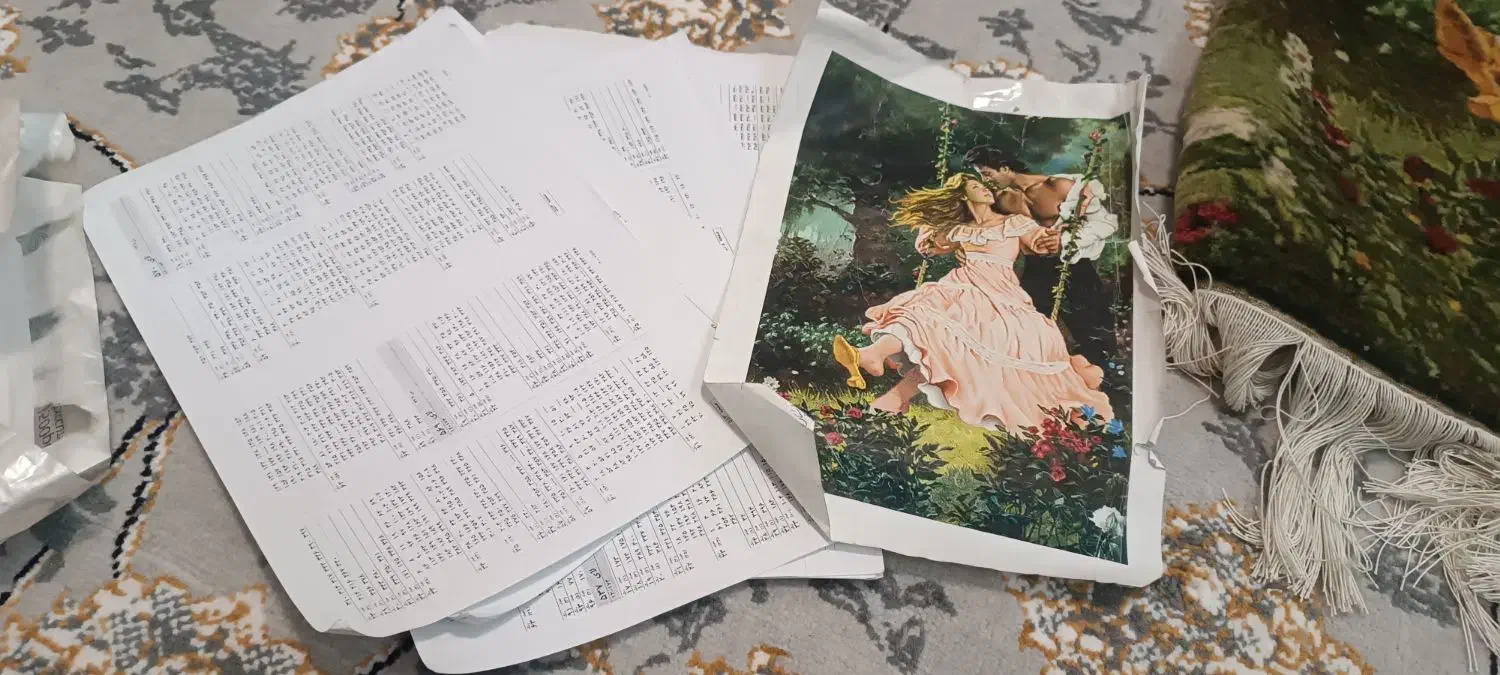 نخ و نقشه|تابلو فرش|بروجرد, |دیوار