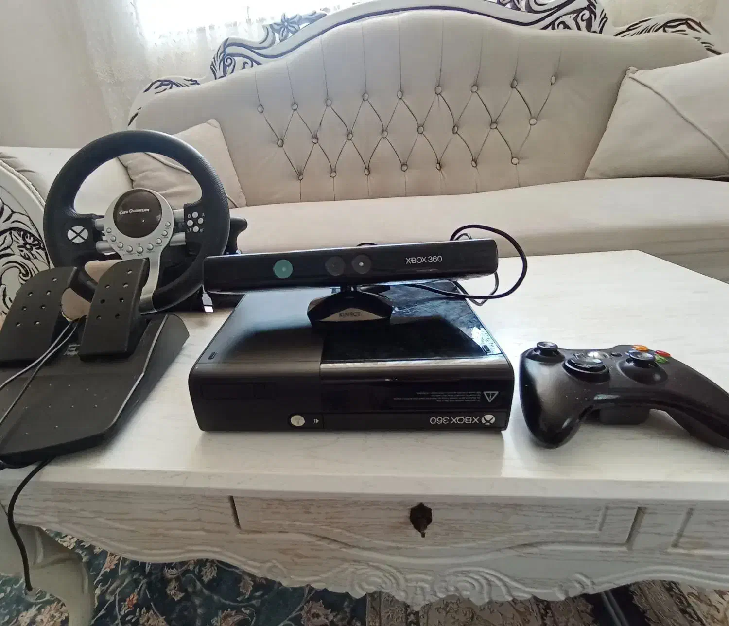 پلیستشن 360همراه با فرمان دوربین|کنسول، بازی ویدئویی و آنلاین|اشنویه, |دیوار
