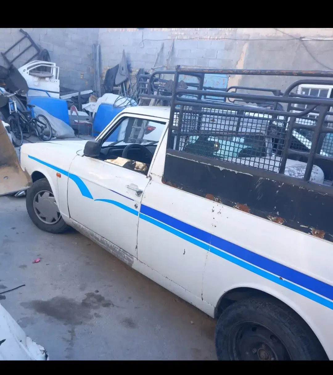 تصادفی وانت پیکان|خودرو سواری و وانت|اصفهان, آبشار|دیوار