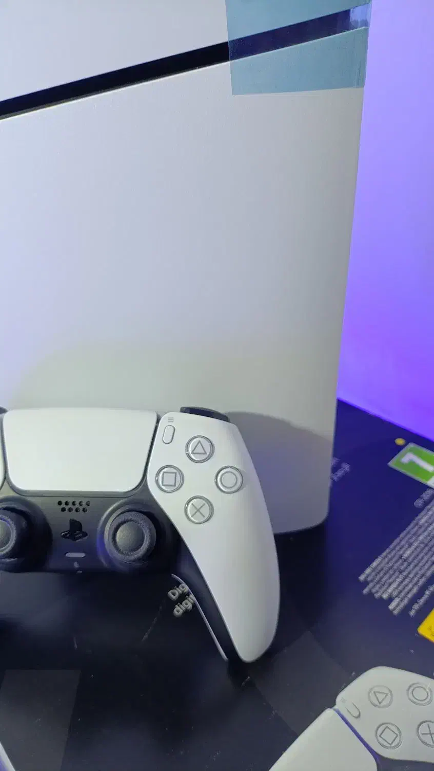 ps5 slim digital یک ترابایت حافظه یک دس|کنسول، بازی ویدئویی و آنلاین|بهبهان, |دیوار