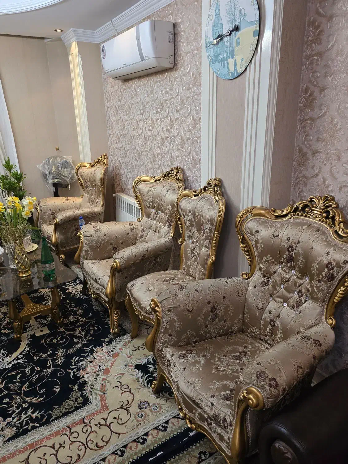 ست مبلمان ۹ نفره و ناهارخوری ۸ نفره|مبلمان خانگی و میز عسلی|تهران, اباذر|دیوار