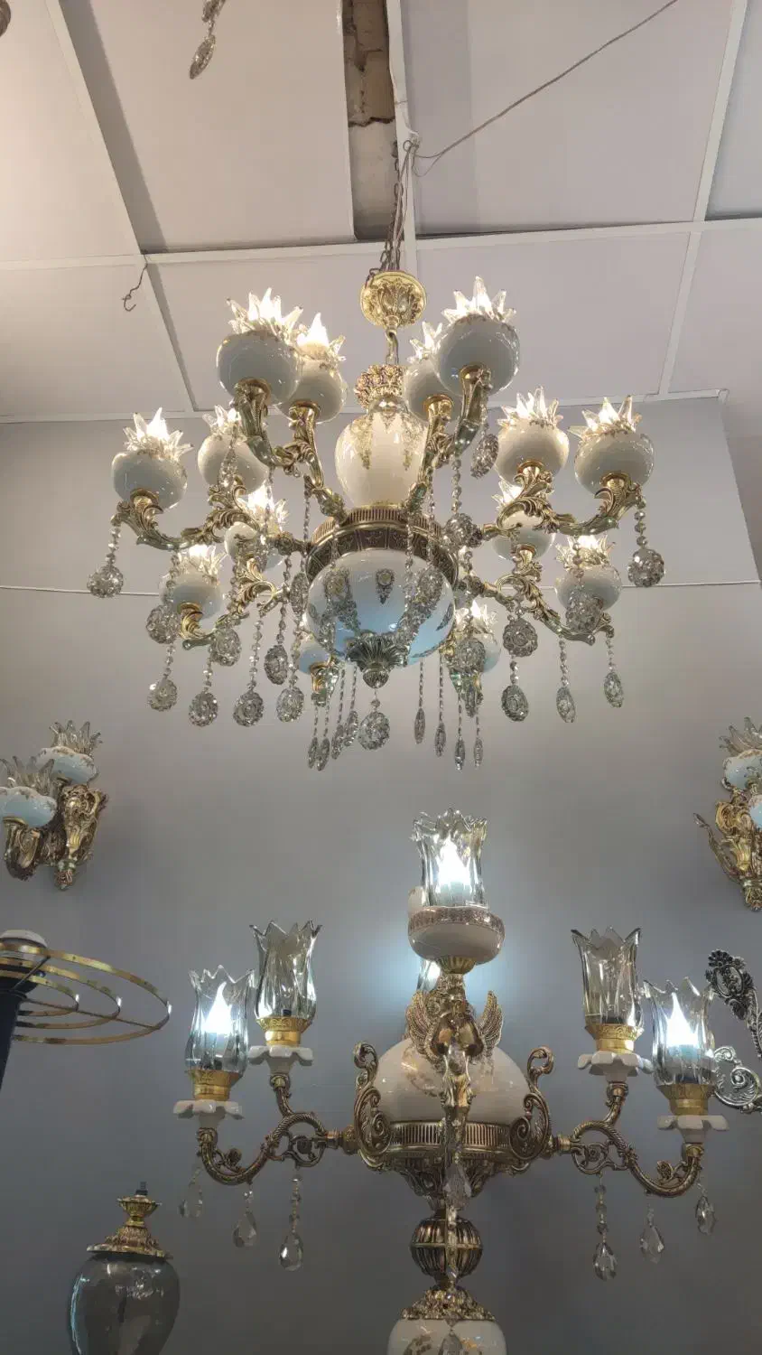 لوست آلیاژ سقفی|لوستر و چراغ آویز|مشهد, نوده|دیوار