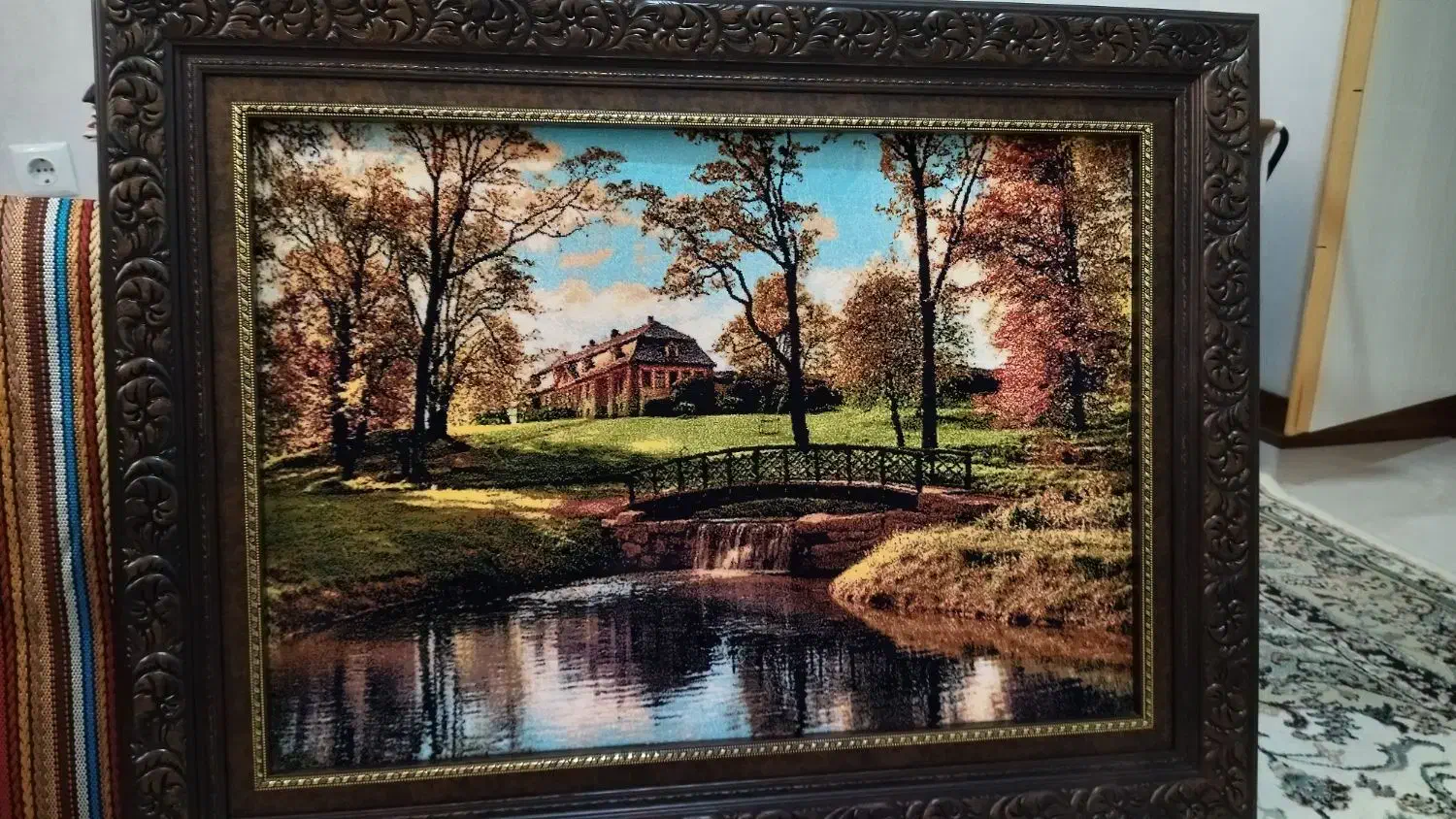 تابلو فرش وزرا ۵۰×۷۰|تابلو فرش|کرج, شهرک یاس جنوبی|دیوار