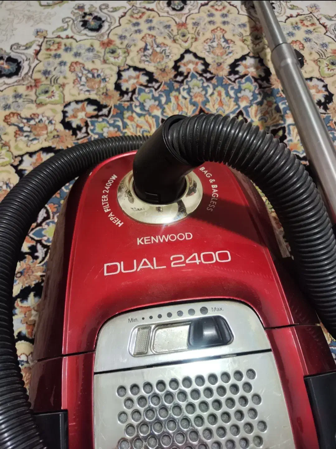 جاروبرقی کنوود ۲۴۰۰ وات|جاروبرقی، جارو شارژی، بخارشو|رباطکریم, رباطکریم|دیوار