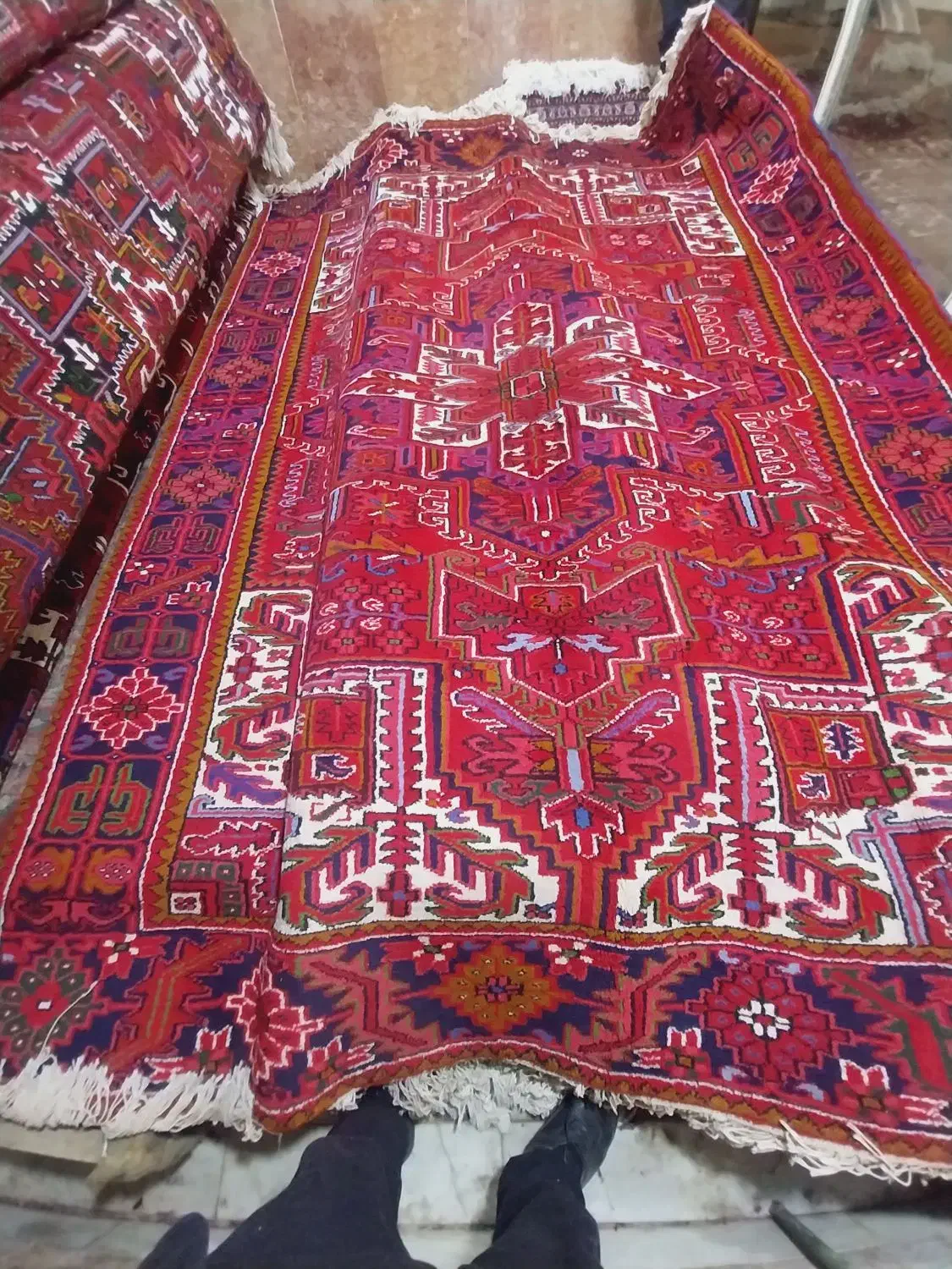 یک عدد فرش دستباف ۹ متری بیلوردی|فرش|بناب, |دیوار