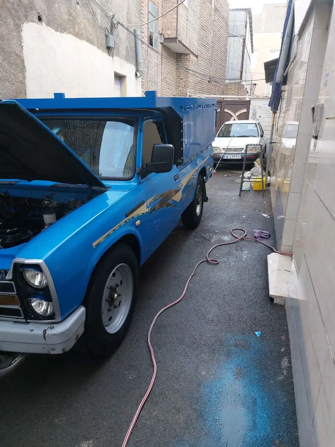 نیسان وانت دوگانه سوز دستی|خودرو سواری و وانت|قزوین, |دیوار