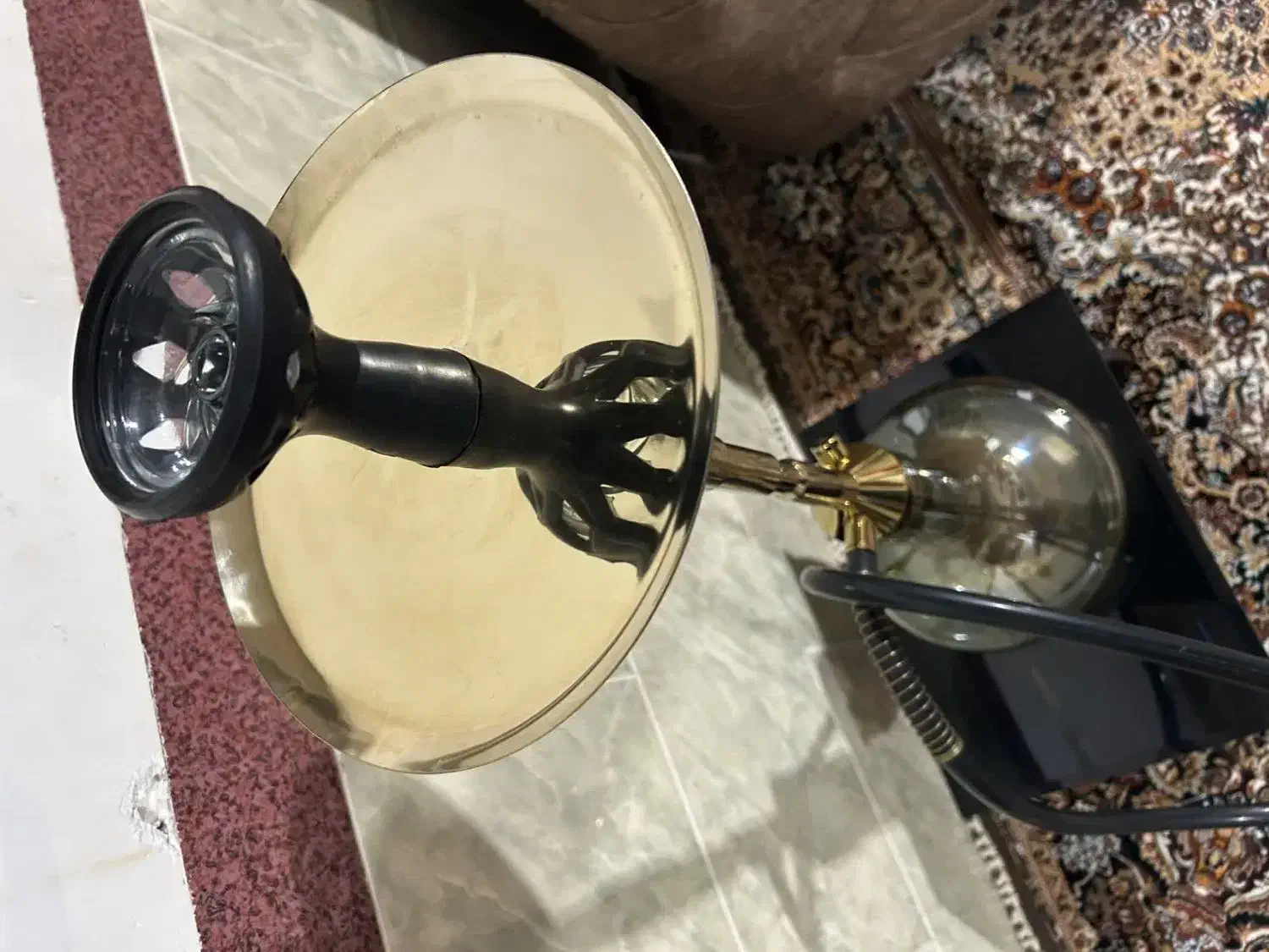 قلیان سوپاپ دار برنجی مارک کرنو|کلکسیون و سرگرمی|یزد, |دیوار