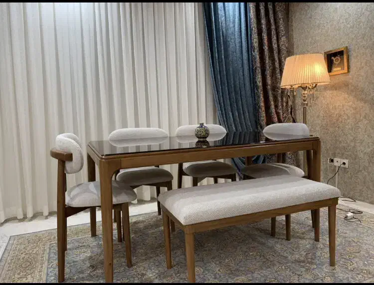 صندلی های پشت گرد|میز و صندلی غذاخوری|شاندیز, |دیوار