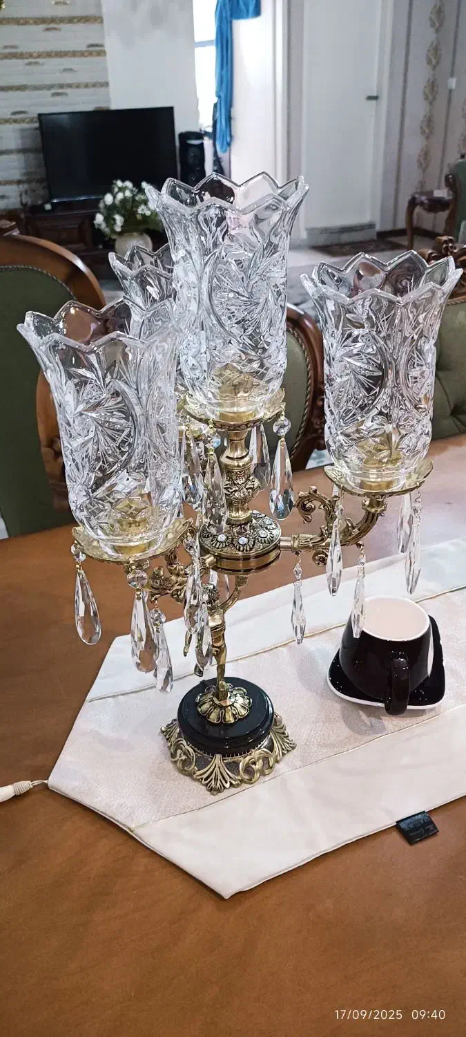 شمعدان برنزی|صنایع دستی و سایر لوازم تزئینی|تهران, خاک سفید|دیوار