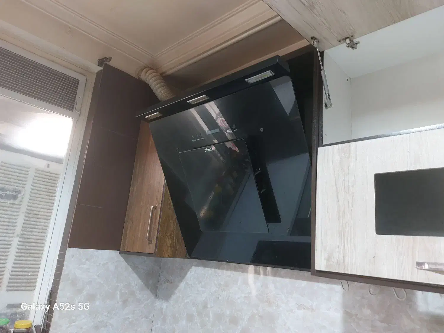 هود بیمکث مشکی مورب|هود|تهران, تهرانپارس غربی|دیوار